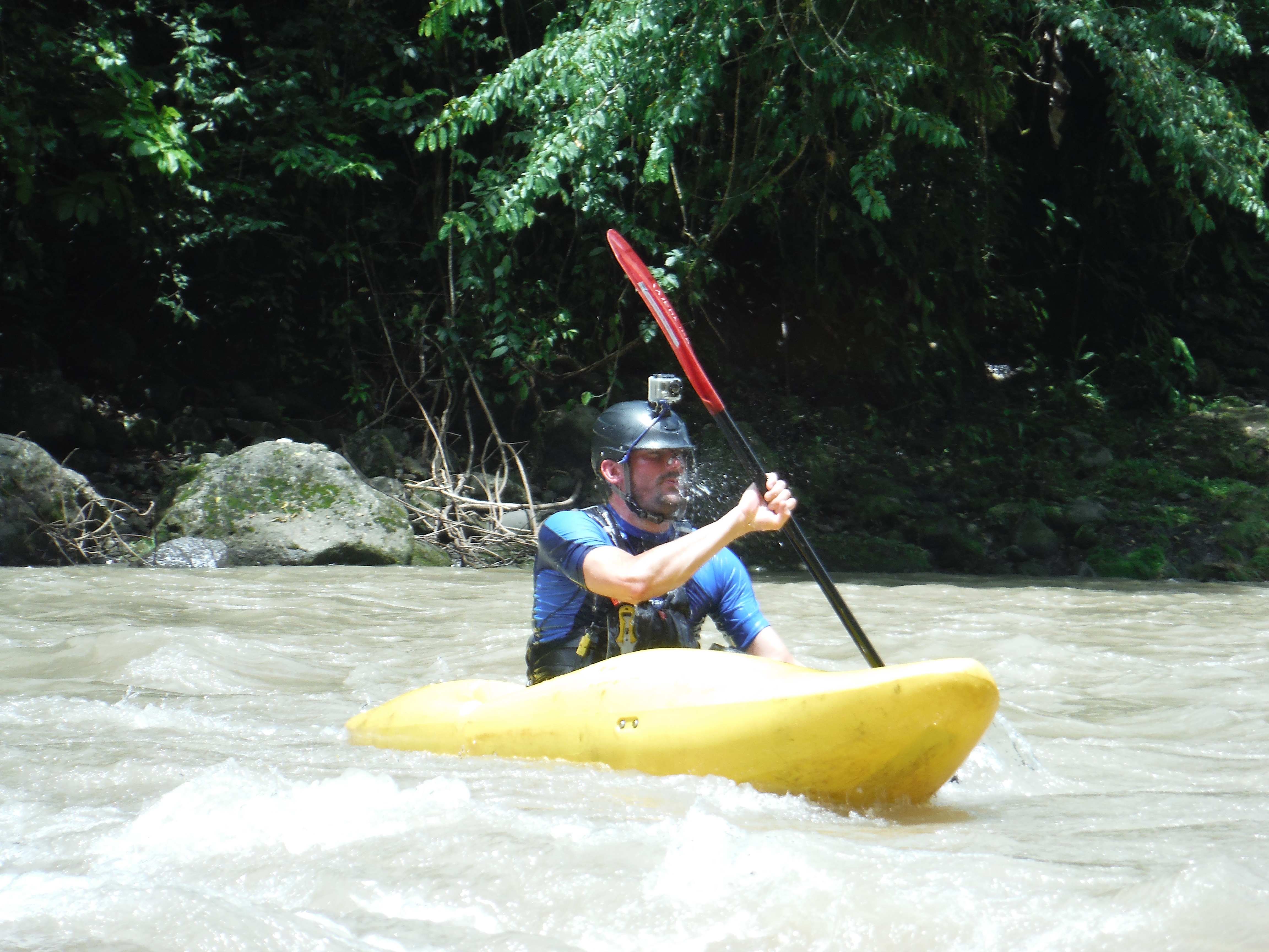 Costa Rica white water rafting
