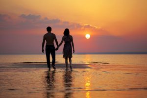 Couple enjoying a Costa Rica honeymoon