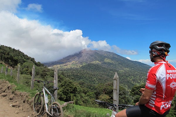 Mountain Biking Irazu Volcano
