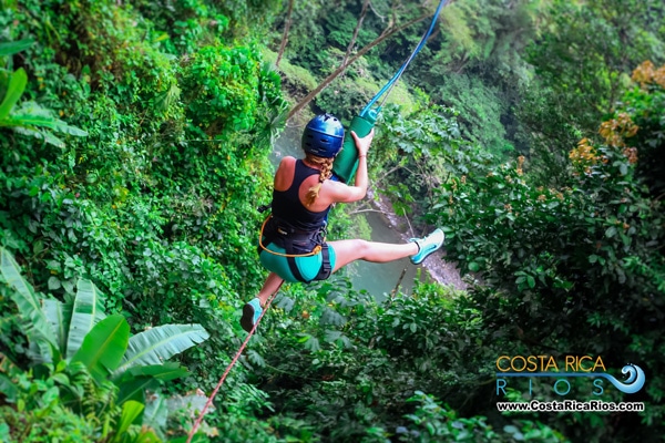 Overnight Rafting Expedition & Zipline Canopy Tour with Tarzan Swing