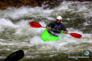 whitewater kayaking