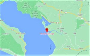 Map of Playa Zancudo